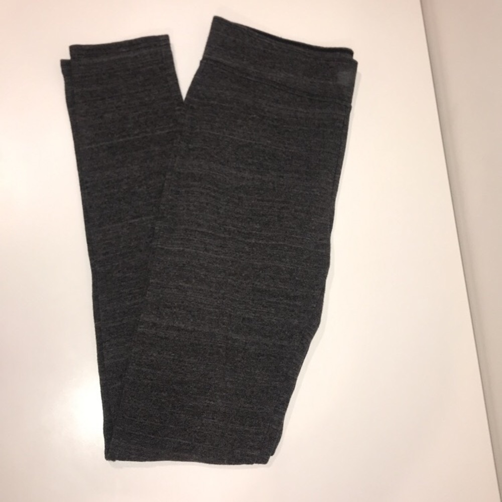 gray cotton leggings